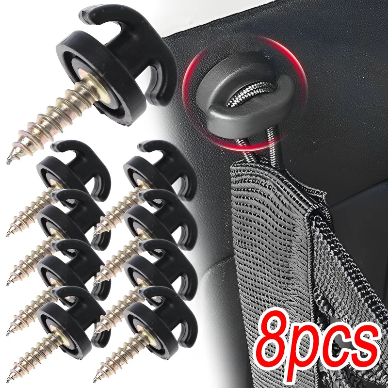 Screw Organizer Kit - Malha do carro bolso gancho assento