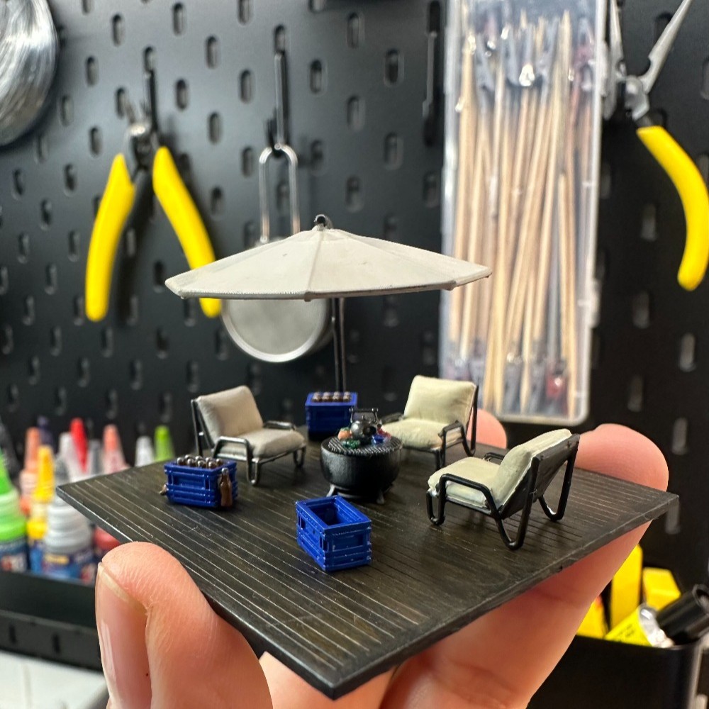 Tools Workshop Kids - Diorama 1/64: Cenário em Miniatura de