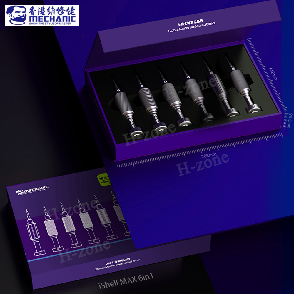 Workshop Cutting Tools - Conjunto de Chaves de Fenda Mini
