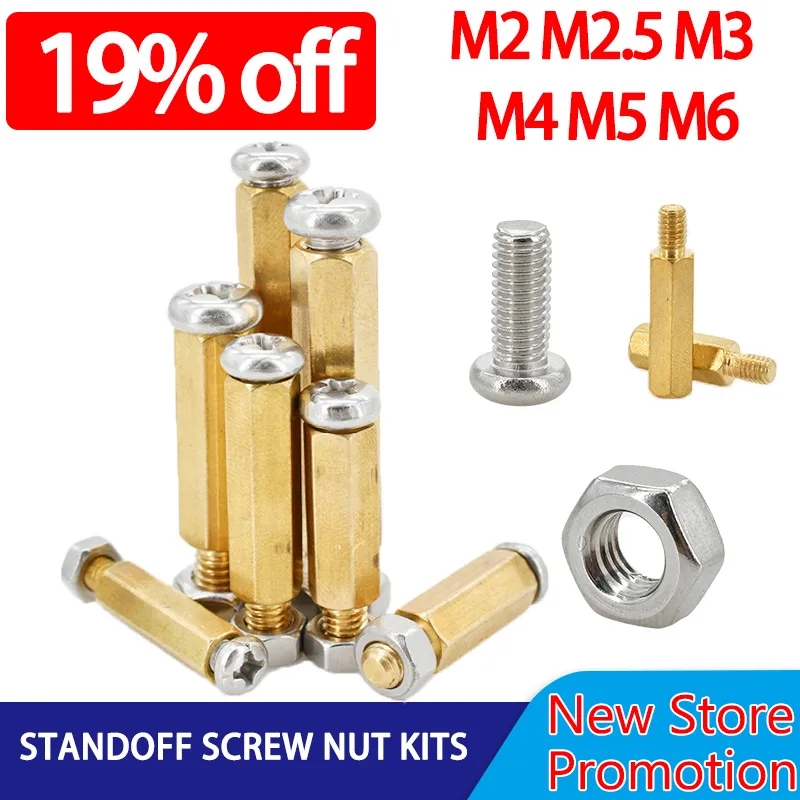 Screw Organizer Kit - Placa-mãe PCB Standoff Screw Kit, Bracket