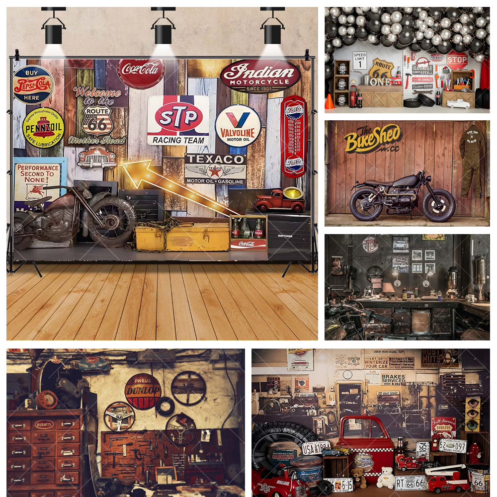 Tools Workshop Kids - Retro motocicleta reparos de carro garagem