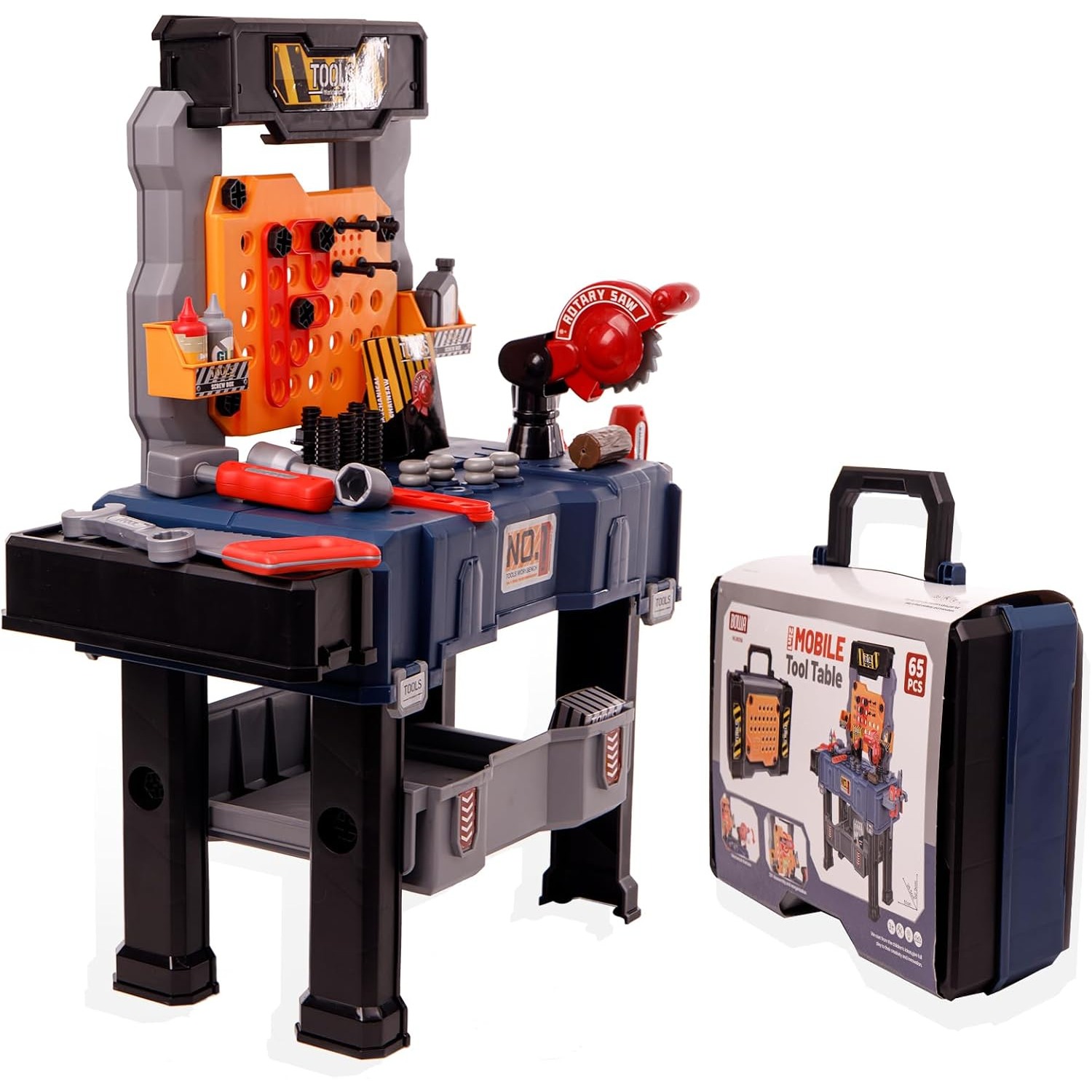 65 pçs crianças conjunto de ba - Tools Workshop Kids avaliação e preço