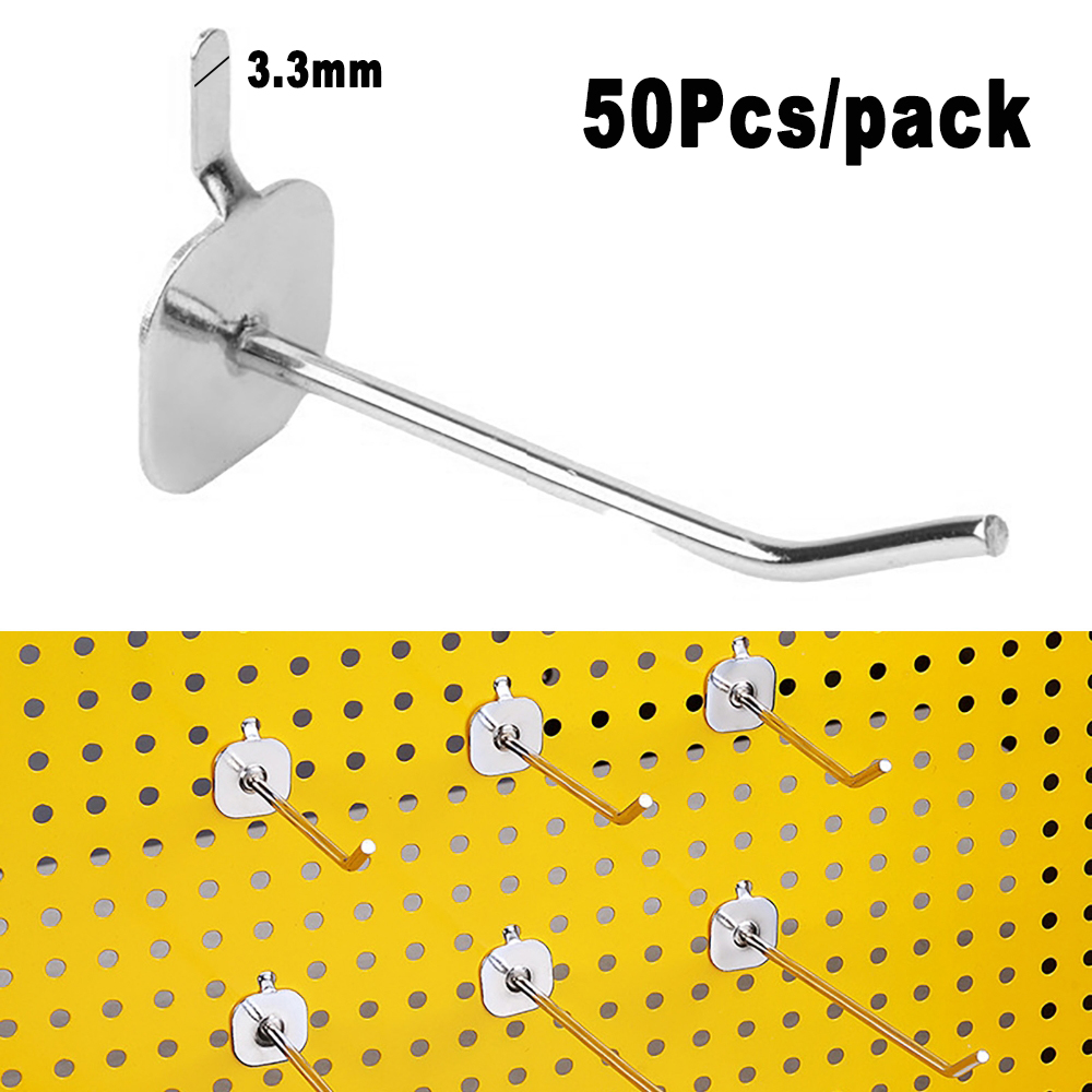 50 pçs 3.3mm estacas de aço ca - Workshop Tools.Hanging Board avaliação e preço