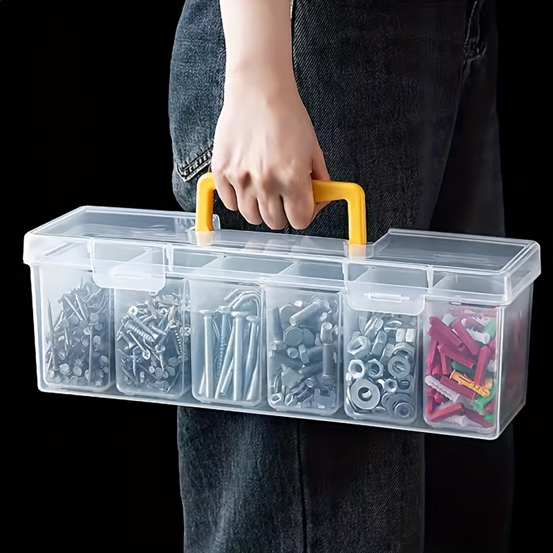 Conjunto de 7 Peças (6 Caixas  - Screw Organizer Kit avaliação e preço