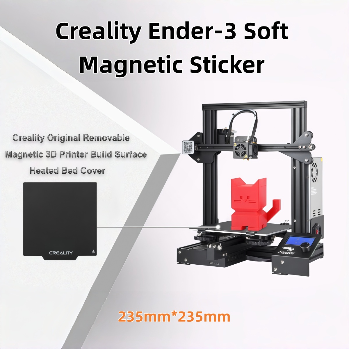 Placa Magnética Adesiva Creali - Creality Printer Ender 3 avaliação e preço
