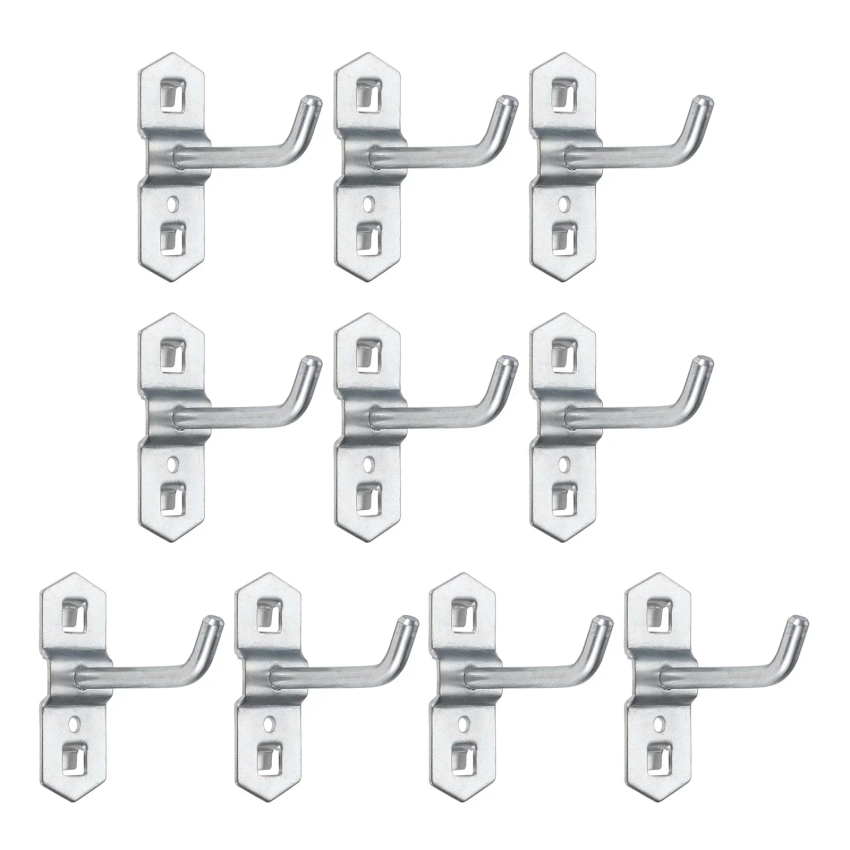 Conjunto com 10 Ganchos de Aço - Workshop Tools.Hanging Board avaliação e preço