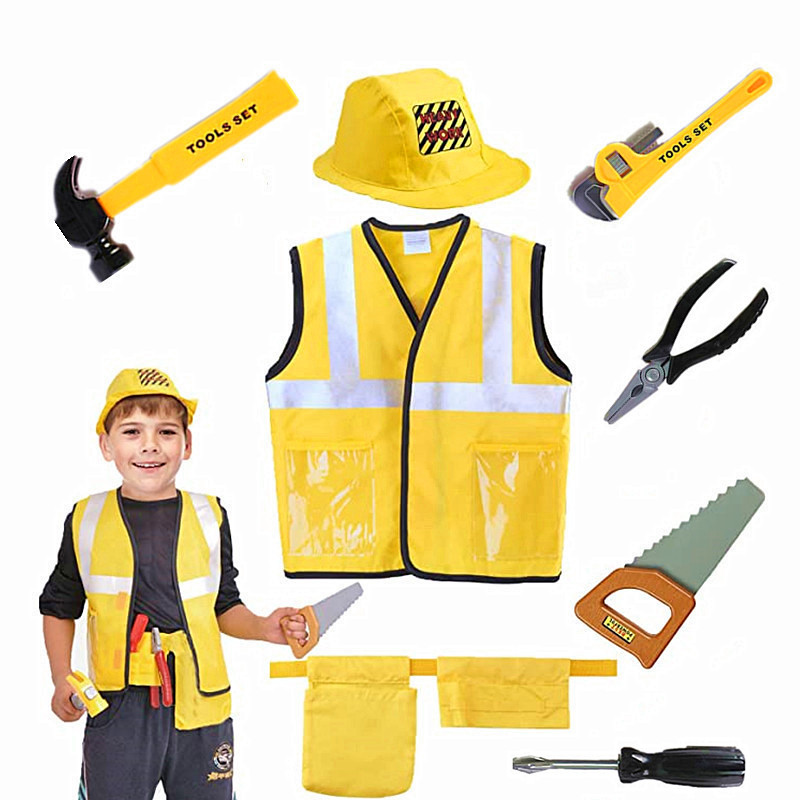 Traje de colete de trabalhador - Tools Workshop Kids avaliação e preço
